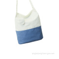 Fashion high quality advanced canvas rope handle beach bag wholesale